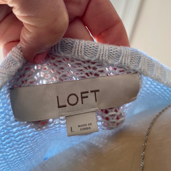 LOFT Multi-Color Sweater - Picture 9 of 9